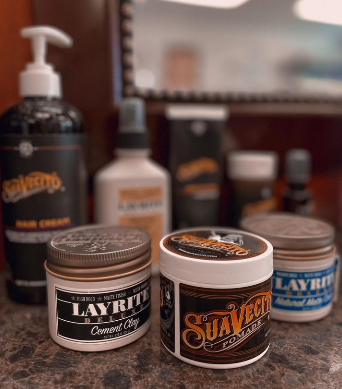 shaving and hair products