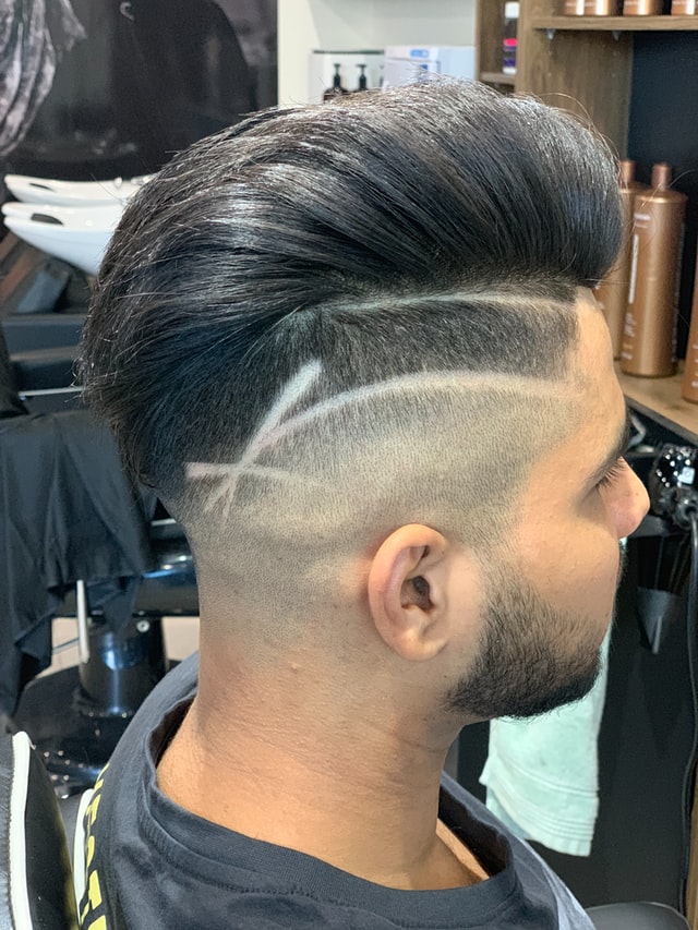 fade hair cut