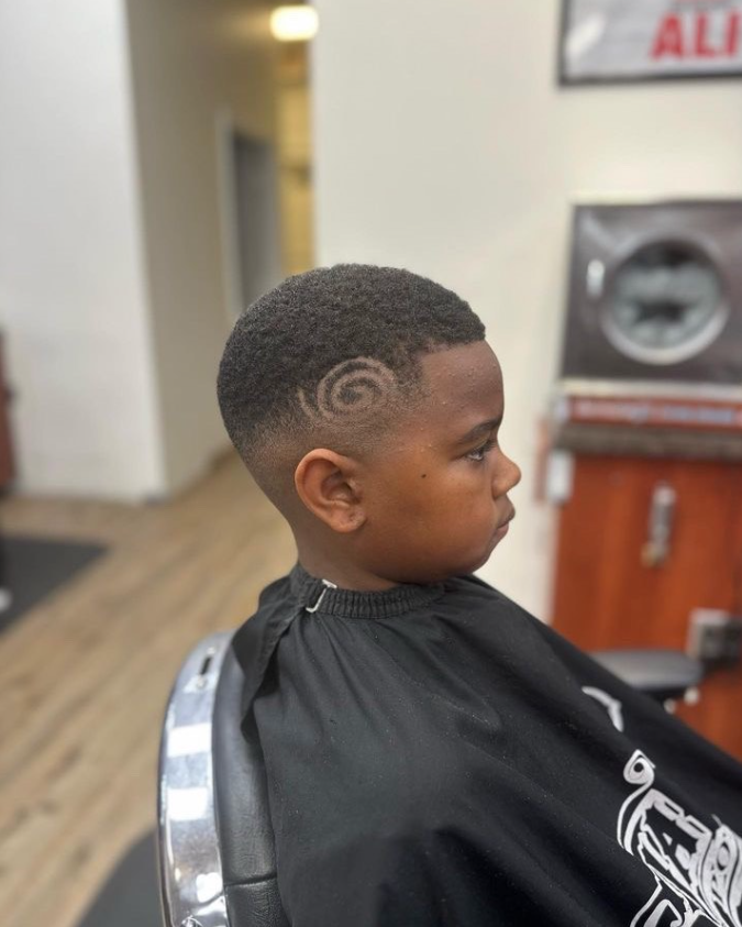 kids fade design